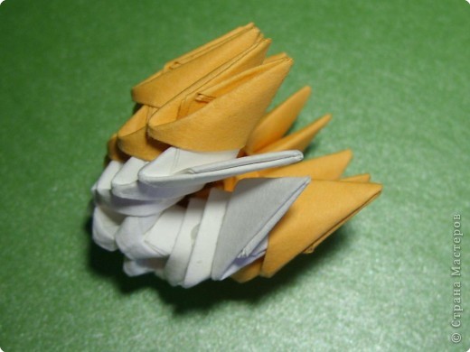 Мастер-класс Поделка изделие Оригами китайское модульное МК белочки Бумага фото 31
