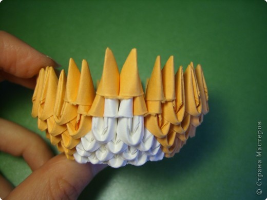Мастер-класс Поделка изделие Оригами китайское модульное МК белочки Бумага фото 15