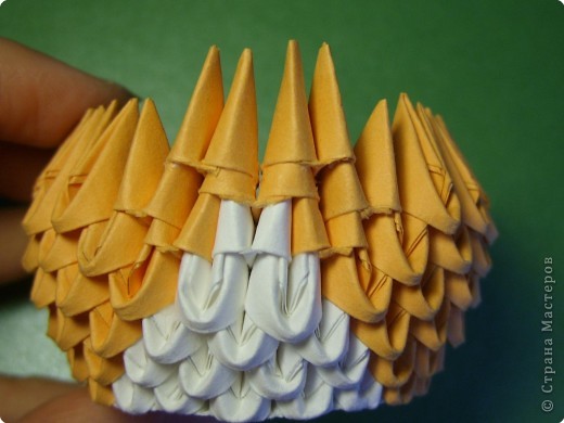 Мастер-класс Поделка изделие Оригами китайское модульное МК белочки Бумага фото 17