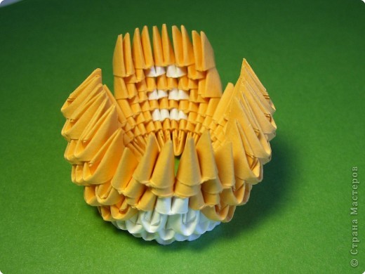 Мастер-класс Поделка изделие Оригами китайское модульное МК белочки Бумага фото 18
