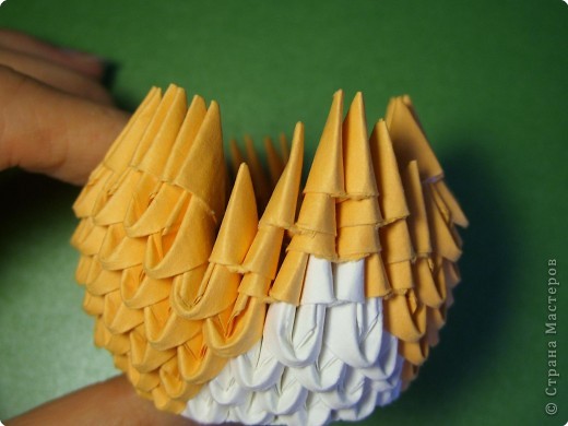 Мастер-класс Поделка изделие Оригами китайское модульное МК белочки Бумага фото 19