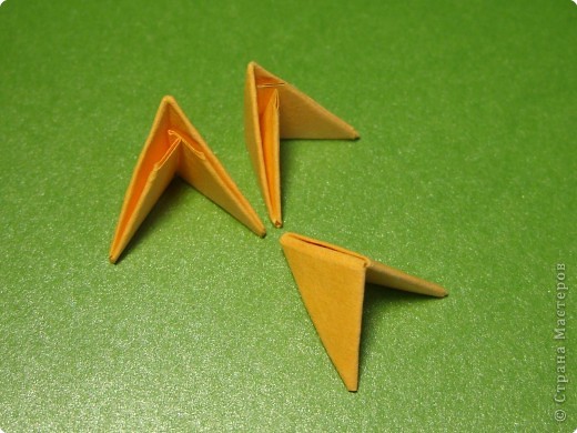 Мастер-класс Поделка изделие Оригами китайское модульное МК белочки Бумага фото 5