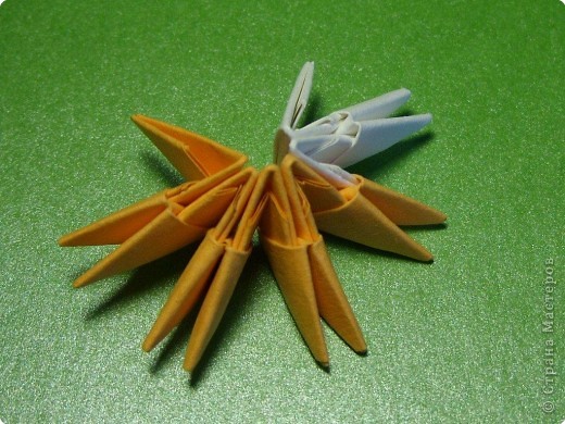 Мастер-класс Поделка изделие Оригами китайское модульное МК белочки Бумага фото 6