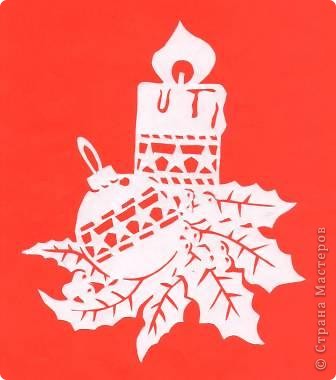 Поделка изделие Новый год Вырезание Новогодние вытынанки Бумага фото 7