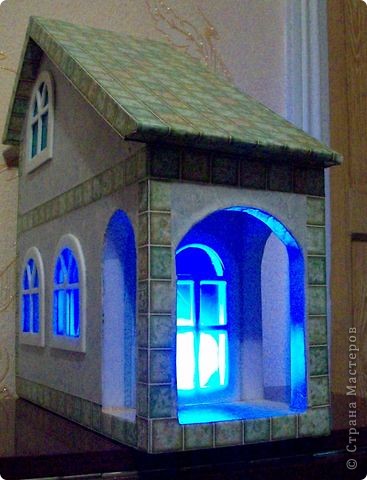 Мастер-класс Моделирование конструирование Маленький домик фото 35