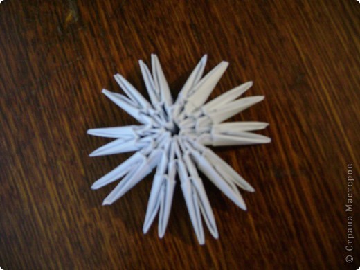 Мастер-класс Оригами китайское модульное Моя голубка авторская работа +МК Бумага фото 5
