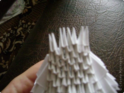 Мастер-класс Оригами китайское модульное Моя голубка авторская работа +МК Бумага фото 25