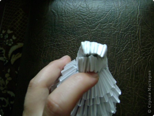 Мастер-класс Оригами китайское модульное Моя голубка авторская работа +МК Бумага фото 33