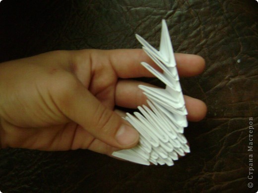 Мастер-класс Оригами китайское модульное Моя голубка авторская работа +МК Бумага фото 46