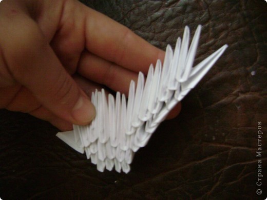 Мастер-класс Оригами китайское модульное Моя голубка авторская работа +МК Бумага фото 47