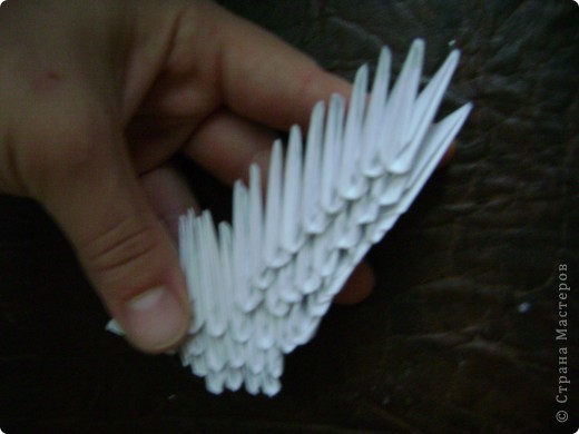 Мастер-класс Оригами китайское модульное Моя голубка авторская работа +МК Бумага фото 48