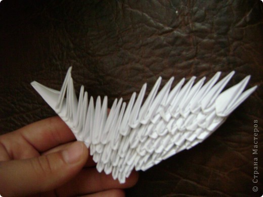 Мастер-класс Оригами китайское модульное Моя голубка авторская работа +МК Бумага фото 50