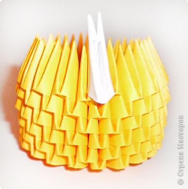 Мастер-класс Оригами китайское модульное Фруктово-ягодные пироженки к чаю Бумага фото 13