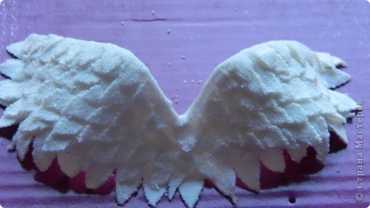 Как сделать крылья из вафельной бумаги