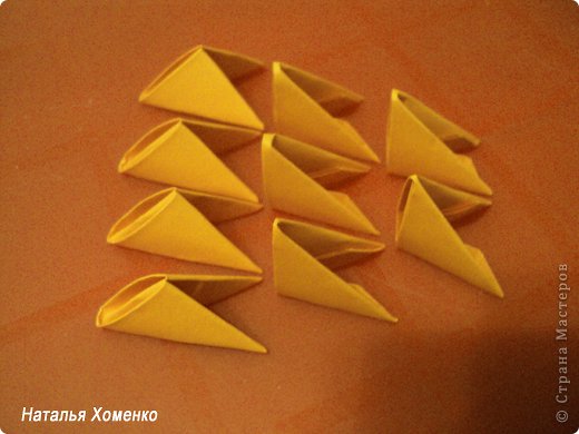 Мастер-класс Поделка изделие Оригами китайское модульное МК Апельсиновые фантазии Бумага фото 2