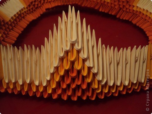 Мастер-класс Поделка изделие Оригами китайское модульное МК Апельсиновые фантазии Бумага фото 9