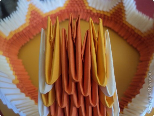 Мастер-класс Поделка изделие Оригами китайское модульное МК Апельсиновые фантазии Бумага фото 24