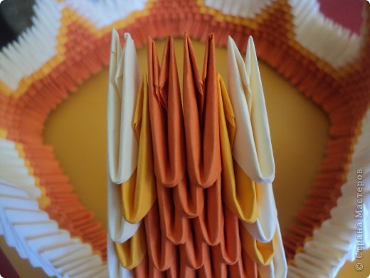 Мастер-класс Поделка изделие Оригами китайское модульное МК Апельсиновые фантазии Бумага фото 25
