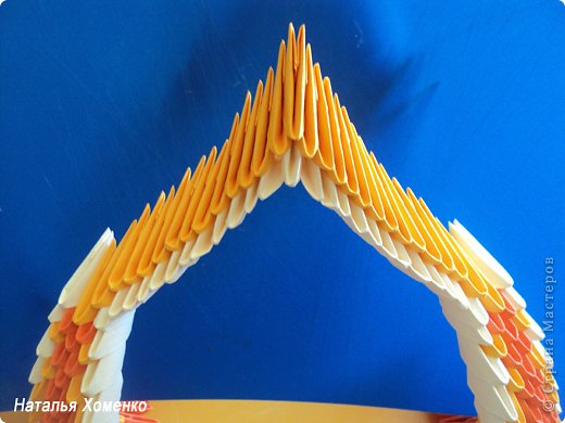 Мастер-класс Поделка изделие Оригами китайское модульное МК Апельсиновые фантазии Бумага фото 33