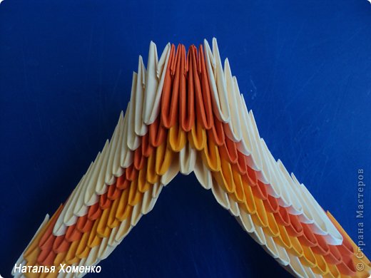 Мастер-класс Поделка изделие Оригами китайское модульное МК Апельсиновые фантазии Бумага фото 39