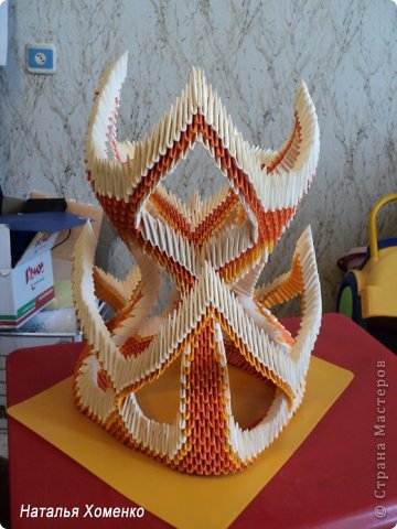 Мастер-класс Поделка изделие Оригами китайское модульное МК Апельсиновые фантазии Бумага фото 52