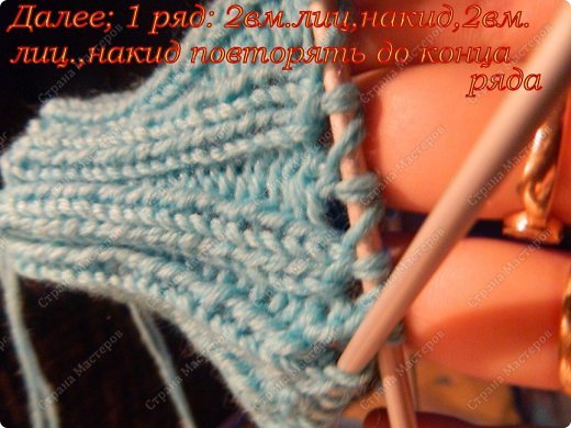 Гардероб Мастер-класс Вязание спицами Пинетки с косой мк Пряжа фото 4