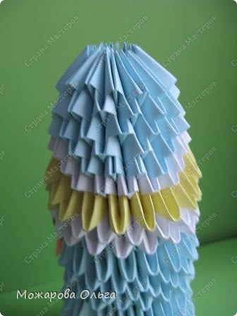 Мастер-класс Новый год Оригами китайское модульное МК Снегурочка Бумага фото 20