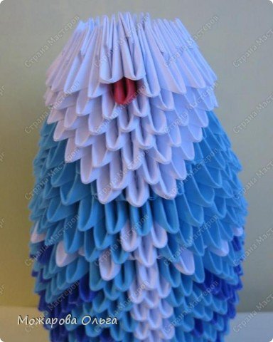 Мастер-класс Новый год Оригами китайское модульное МК Дедушка Мороз Бумага фото 22