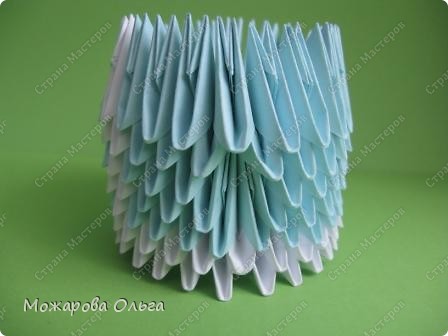Мастер-класс Новый год Оригами китайское модульное МК Снегурочка Бумага фото 6