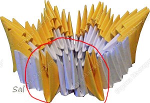 Мастер-класс Поделка изделие Оригами китайское модульное Ваза Радужный Ёж Бумага фото 10