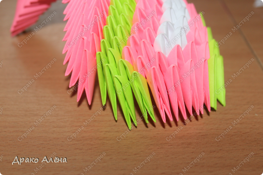 Мастер-класс Поделка изделие Оригами китайское модульное Мастер класс рыбки карпик Бумага фото 17