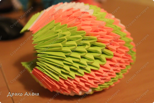 Мастер-класс Поделка изделие Оригами китайское модульное Мастер класс рыбки карпик Бумага фото 35