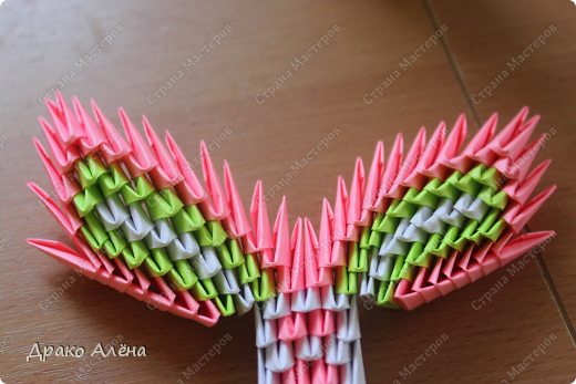 Мастер-класс Поделка изделие Оригами китайское модульное Мастер класс рыбки карпик Бумага фото 43