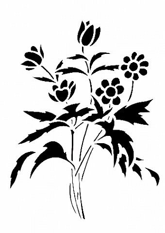 Картина панно рисунок Вырезание Весенний букет Бумага фото 2
