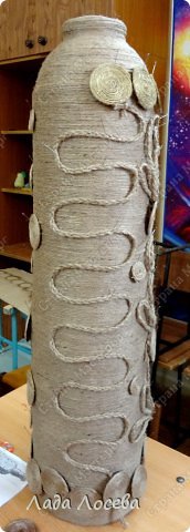 Itens de decoração Oficina Março 8, aniversário do dia de Simulação do dia do professor vaso de vidro de design da Mãe Bancos argila Pinte Twine Photo 12