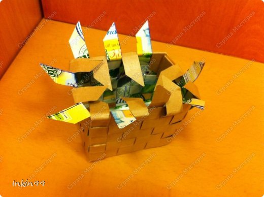 Мастер-класс Плетение МК Коробок из тетрапака Материал бросовый фото 15