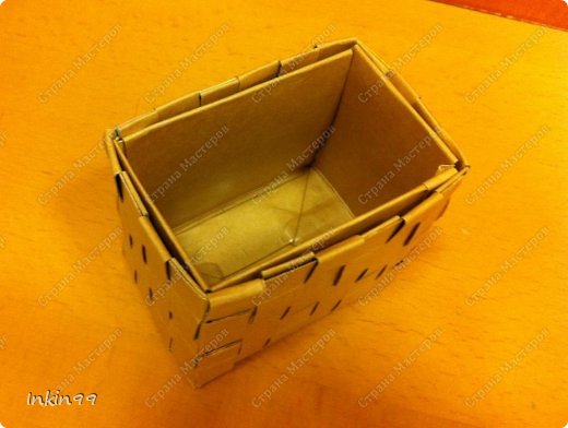 Мастер-класс Плетение МК Коробок из тетрапака Материал бросовый фото 18