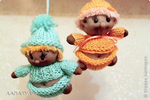 Пупс Вязаные