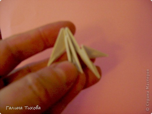 Мастер-класс Поделка изделие Оригами китайское модульное Павлин Мастер-класс Бумага фото 3