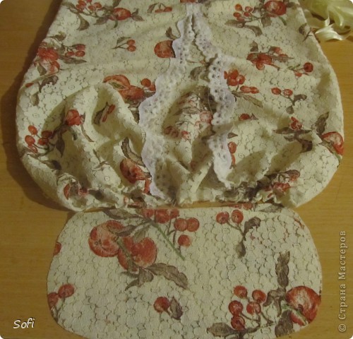 Куклы Мастер-класс Шитьё Пакетница с такой вот нижней юбкой Капрон Картон гофрированный Проволока Шерсть фото 13