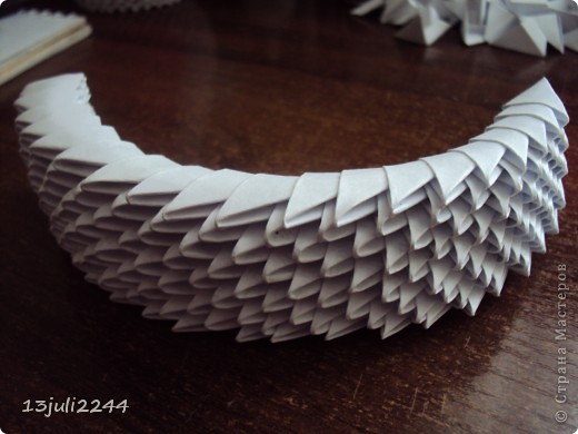 Мастер-класс Поделка изделие День рождения Оригами китайское модульное МК КОШЕЧКА Бумага Клей фото 35