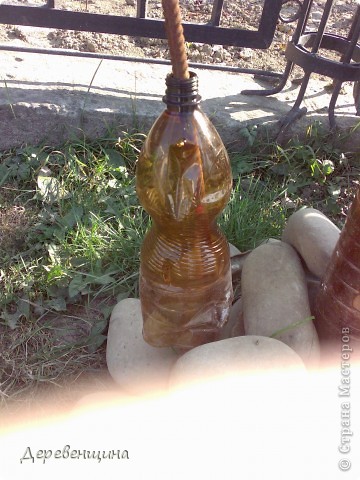 Мастер-класс Вырезание пальма из ПЭТ бутылок Бутылки пластиковые фото 11