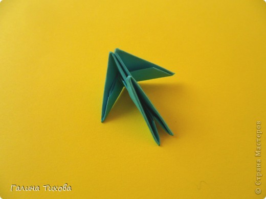 Мастер-класс Поделка изделие Оригами китайское модульное Конфетница из модулей Мастер-класс Бумага фото 2