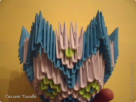 Мастер-класс Поделка изделие Оригами китайское модульное Конфетница из модулей Мастер-класс Бумага фото 24
