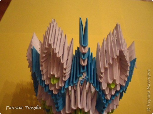Мастер-класс Поделка изделие Оригами китайское модульное Конфетница из модулей Мастер-класс Бумага фото 30