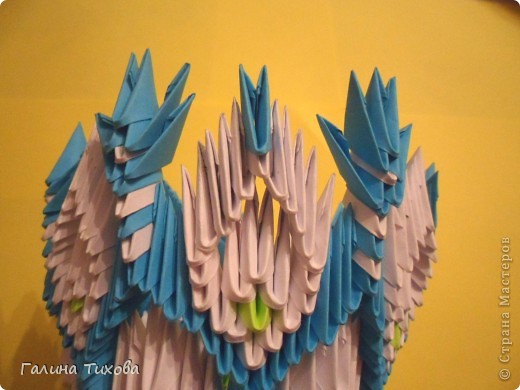 Мастер-класс Поделка изделие Оригами китайское модульное Конфетница из модулей Мастер-класс Бумага фото 35