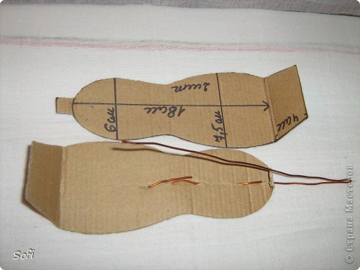 Куклы Мастер-класс Шитьё МК Медсестра Проволочно-картонный каркас как делаю это я Капрон фото 4