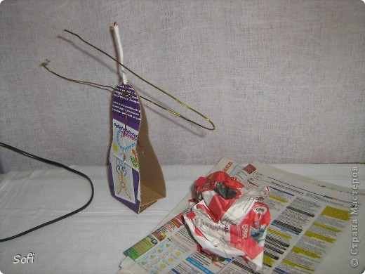 Куклы Мастер-класс Шитьё МК Медсестра Проволочно-картонный каркас как делаю это я Капрон фото 7