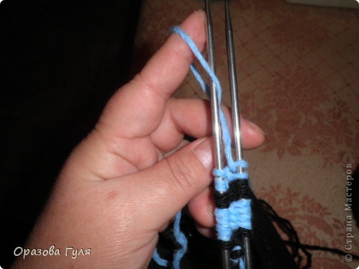вязание носков от мыска спицами<br />