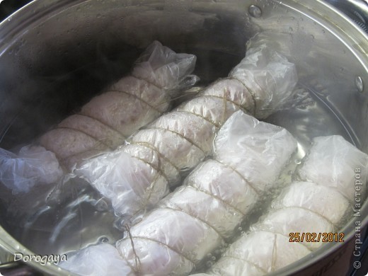 Куриная колбаса своими руками Страна Мастеров